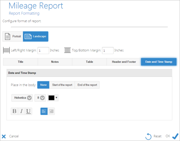 Adding the date and time stamp Adding the date and time stamp