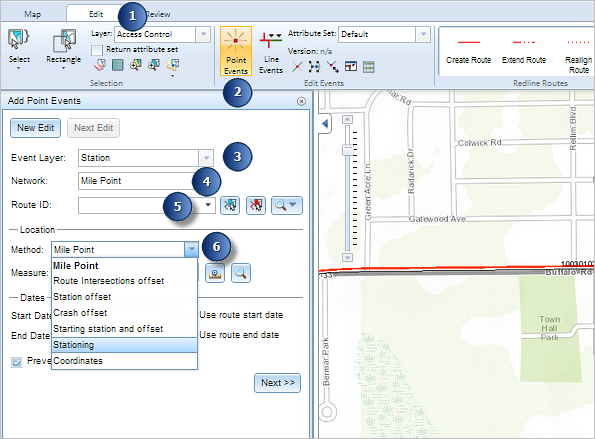 Adding point events Adding point events